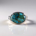 Anello in argento con Turchese Ramato Blu (Faszination Türkis)