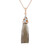 Collar en plata con Cuarzo ahumado (KM by Juwelo)