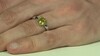 Bague en argent et Quartz de l'Ouro Verde