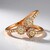 Anello in oro con Diamante Rose de France SI1 di Argyle (Annette)