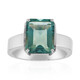Anello in argento con Fluorite Verde (Pallanova)