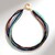 Collana in argento con Granato Magenta