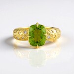 Anello in argento con Peridoto (de Melo Essence)