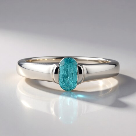 Anello in argento con Zircone Ratanakiri