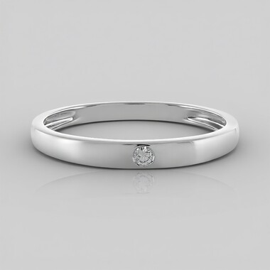 Anello in oro con Diamante Flawless (F) (LUCENT DIAMONDS)