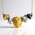Collana in argento con Rubino della Birmania (Gems en Vogue)