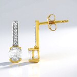 Orecchini in argento con Zircone