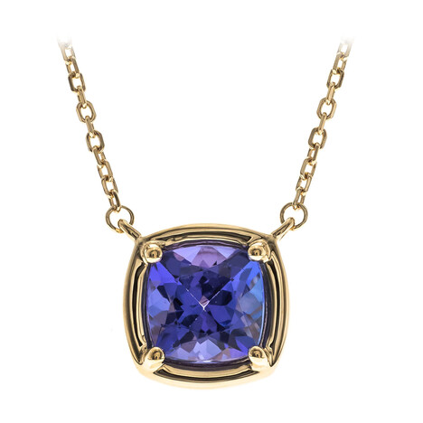Collana in oro con Tanzanite AAA (CIRARI)