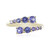 Anello in oro con Tanzanite (de Melo)