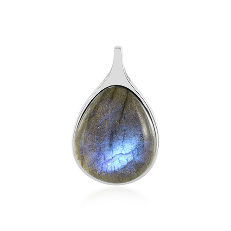 Ciondolo in argento con Labradorite Blu Maniry (KM by Juwelo)