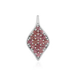 Pendentif en argent et Grenat de Malaya
