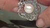 Colgante en plata con Perla blanca Freshwater (TPC)