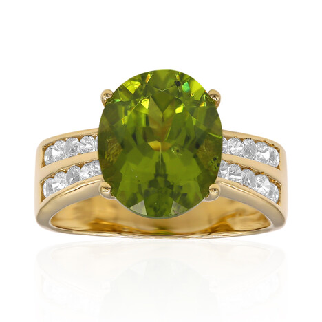 Peridot-Silberring