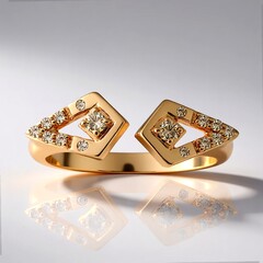 Anello in oro con Diamante Rose de France SI1 di Argyle