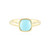 Bague en argent et Turquoise Sleeping Beauty (de Melo)