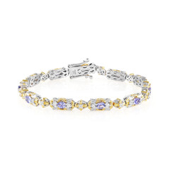 Bracciale in argento con Tanzanite