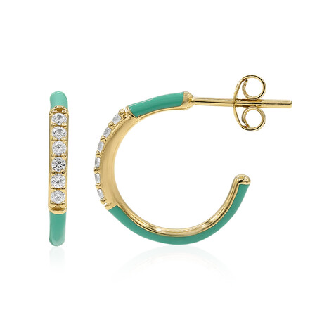 Boucles d'oreilles en argent et Zircon