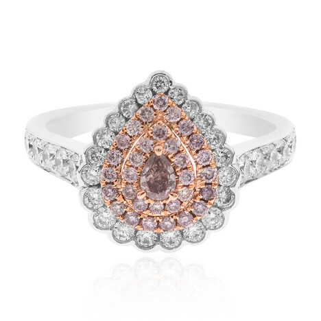 18K I1 Pink Diamond Gold Ring (CIRARI)