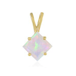 Welo Opal Silver Pendant