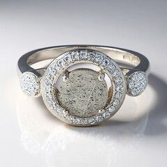 Anello in argento con Spectrolite