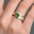 9K Zambian Emerald Gold Ring (de Melo)