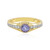 Bague en argent et Tanzanite