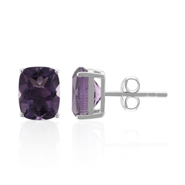 Amethyst-Silberohrringe