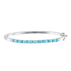 Sleeping Beauty Turquoise Silver Bangle (Faszination Türkis)