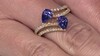 Anillo en oro con Tanzanita AAA (CIRARI)