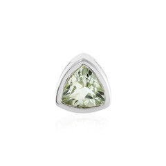 Grüner Amethyst-Silberanhänger (MONOSONO COLLECTION)
