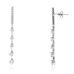 SI2 (H) Brillant-Goldohrringe (CIRARI)