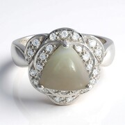 Anillo en plata con Ágata de Botsuana