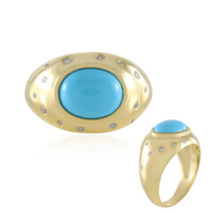 Bague en argent et Turquoise Sleeping Beauty (Faszination Türkis)