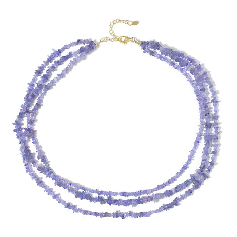 Collier en argent et Tanzanite