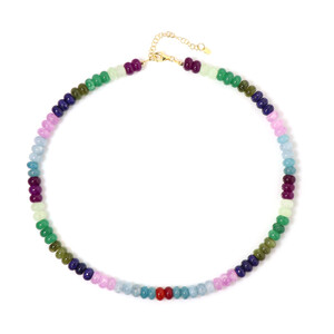 Collar en plata con Cuarzo lavanda