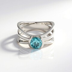 Anello in argento con Zircone Ratanakiri