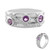 Uruguay-Amethyst-Silberring