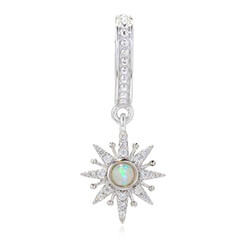 Pendentif en argent et Opale Welo (Dallas Prince Designs)