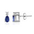 Nepal Kyanite Silver Earrings