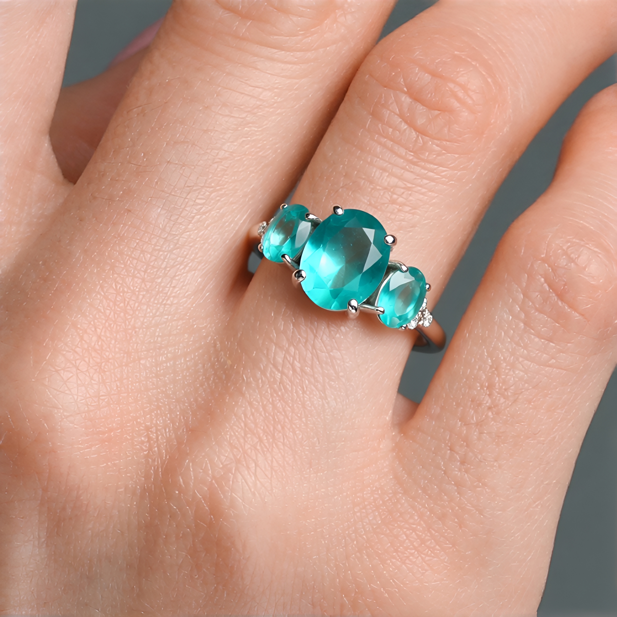 Bague En Argent 925 - Poids 16,23 G, Taille 59, Style Amitié, Occasion