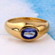Anello in argento con Tanzanite