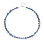 Collar en plata con Cianita de Nepal
