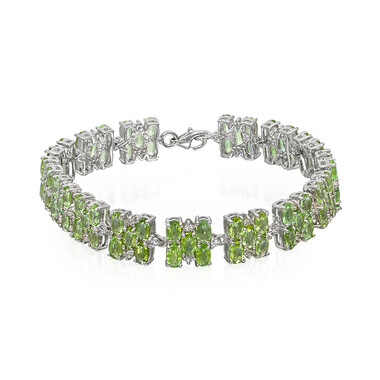 Bracciale in argento con Tormalina Paraíba