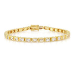 Petalit-Silberarmband