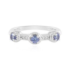 Anello in argento con Tanzanite
