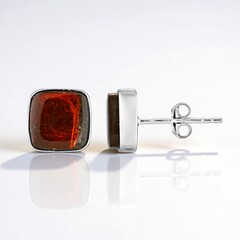 Orecchini in argento con Ammolite