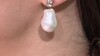 Zilveren oorbellen met Witte zoetwater kweekparels (TPC)
