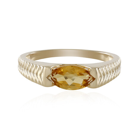 Gouden ring met een Madeira citrien (de Melo Gold)