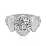 Anello in argento con Topazio Bianco (MONOSONO COLLECTION)