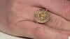 Anillo en plata con Citrino (MONOSONO COLLECTION)